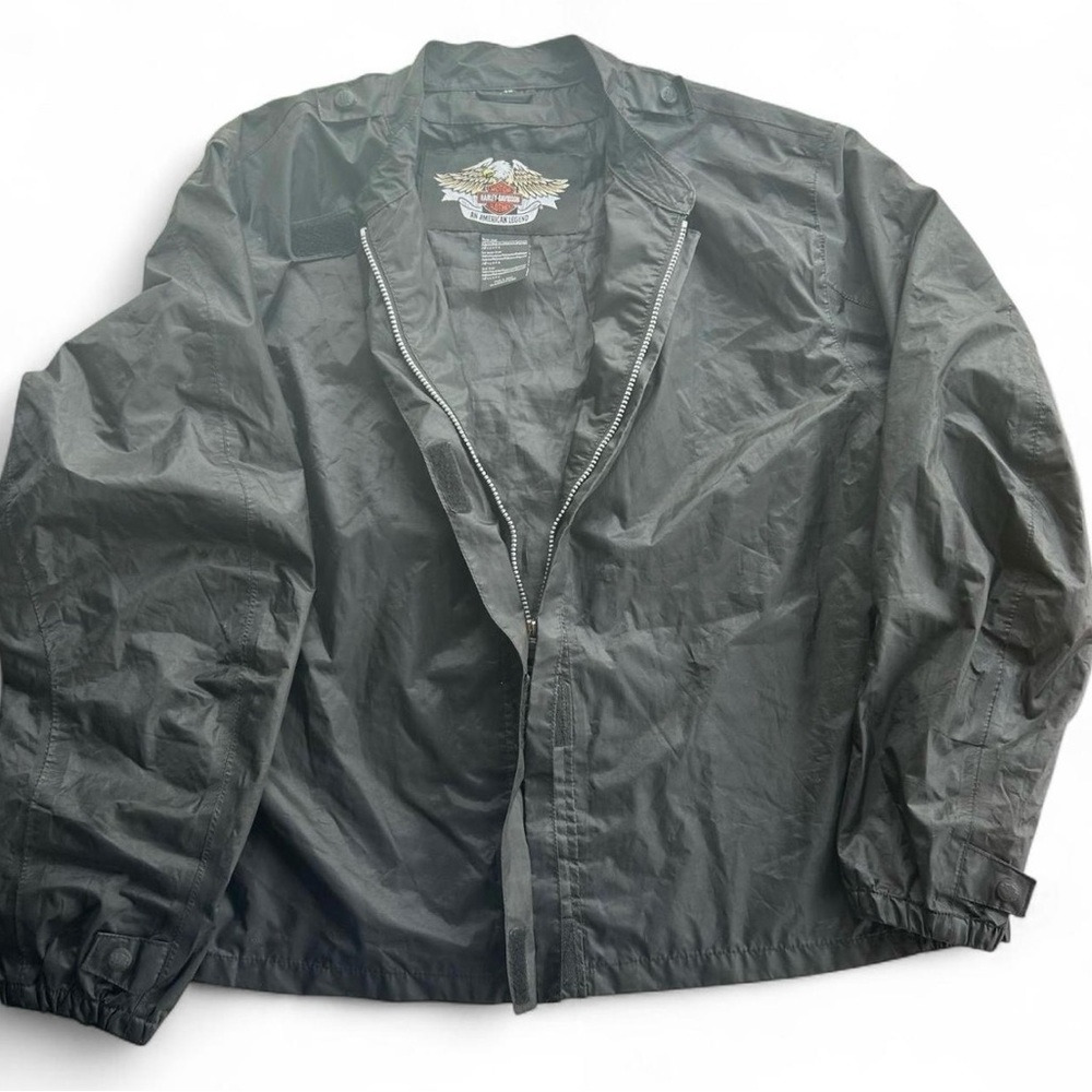 Harley-Davidson Charcoal Windbreaker Jacket